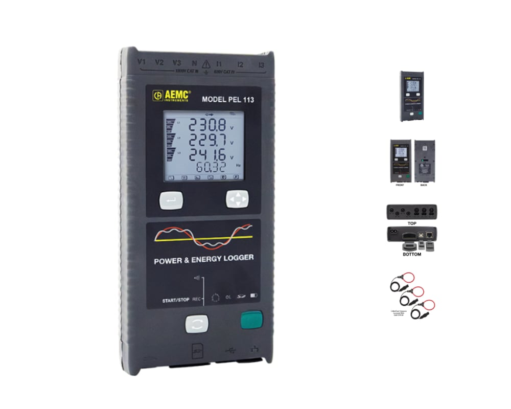 AEMC PEL portable energy logger