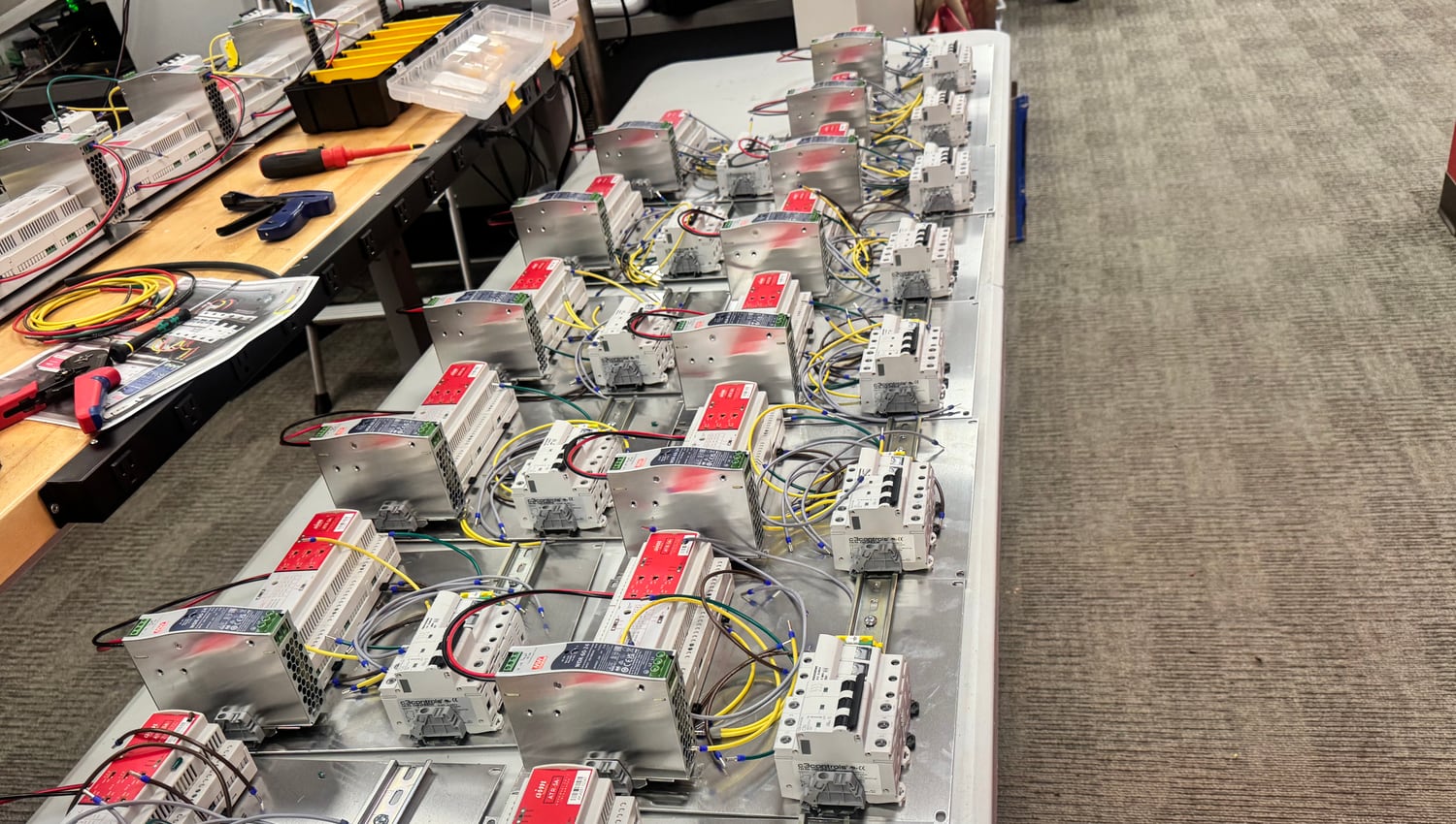Monitoring assemblies in the AIM Dynamics panel shop